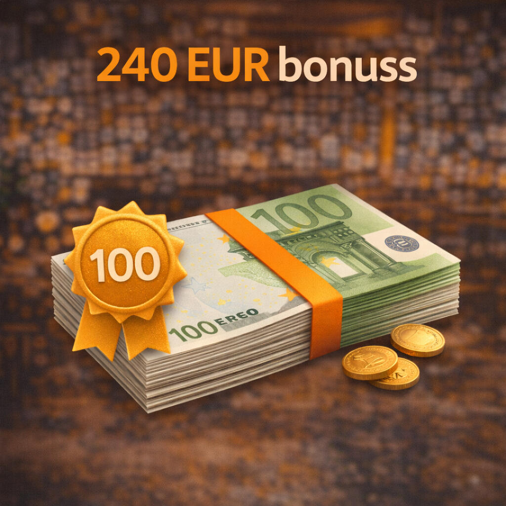 €240 bonus for the first 100 venues
